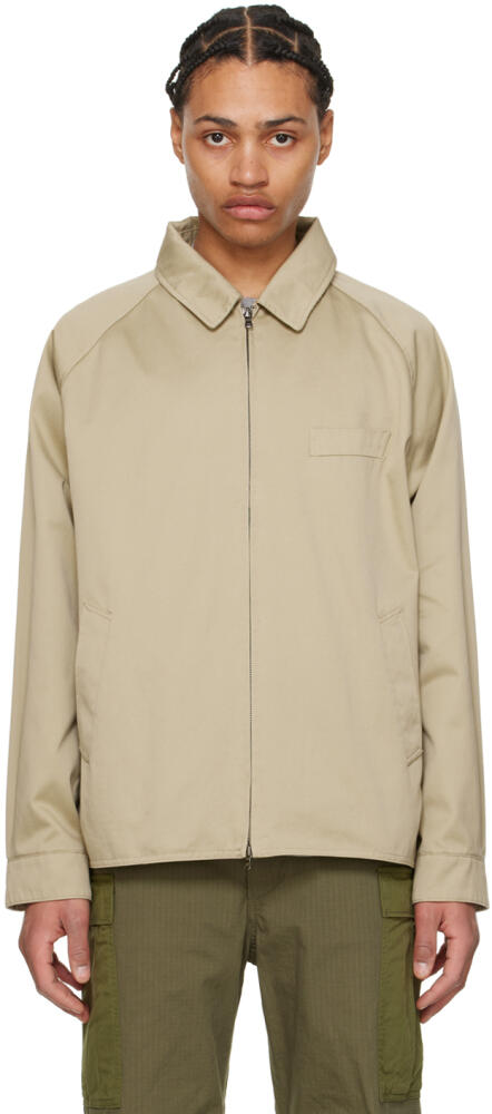 nanamica Khaki Crew Jacket Cover