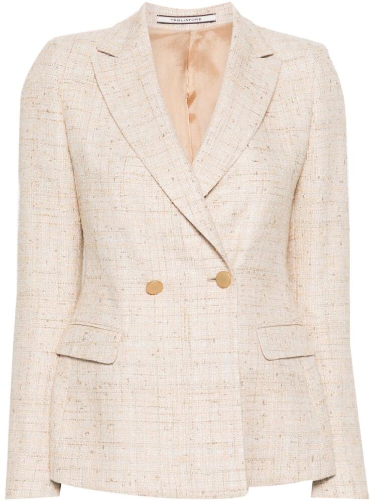 Tagliatore J-Albar double-breasted blazer - Neutrals Cover