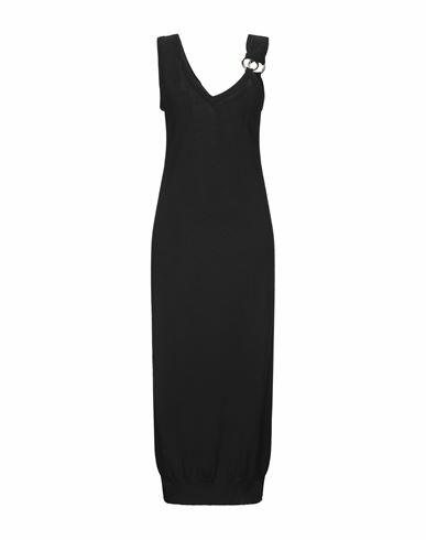 Boutique Moschino Woman Midi dress Black Cotton Cover