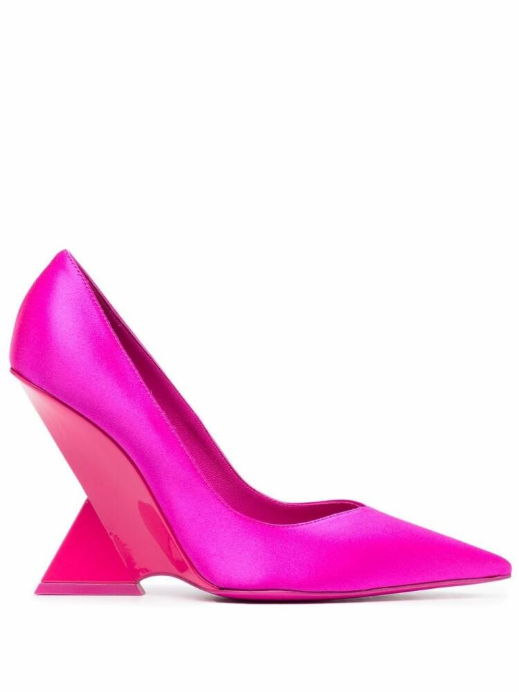 The Attico sculpted high-heel pumps - Pink Cover