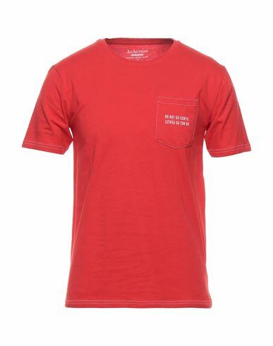 Jeckerson Man T-shirt Red Cotton, Elastane Cover