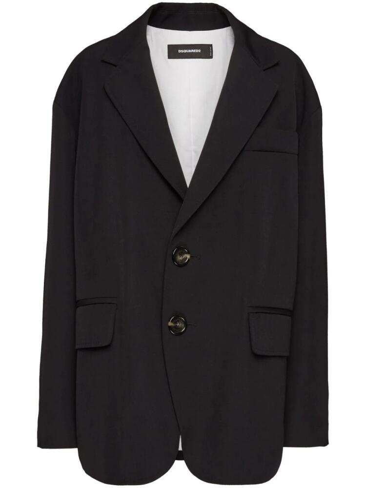 DSQUARED2 single-breasted tailored blazer - Black Cover