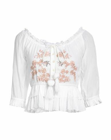 Iconique Woman Top White Cotton Cover