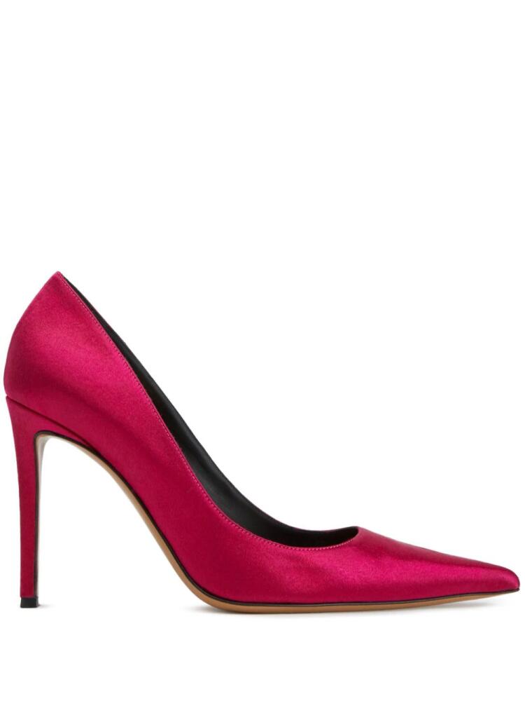 Alexandre Vauthier 105mm satin pumps - Pink Cover