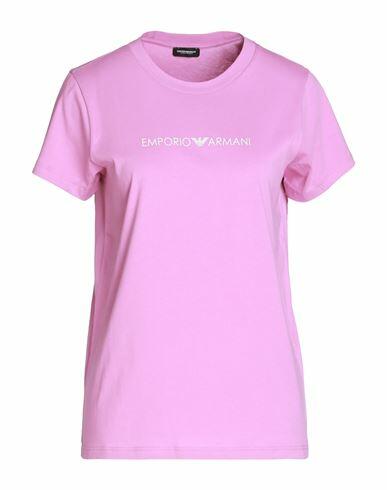 Emporio Armani Woman Undershirt Light purple Cotton Cover