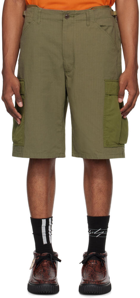 nanamica Khaki Wide Shorts Cover