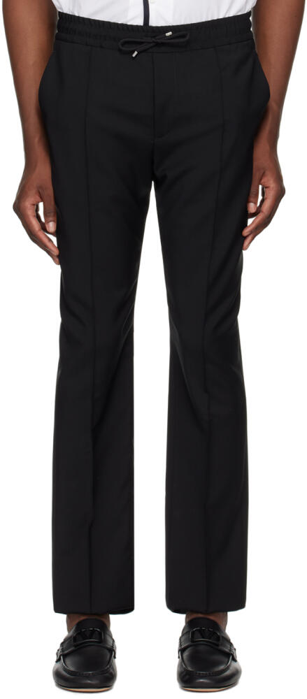 Valentino Black Drawstring Trousers Cover