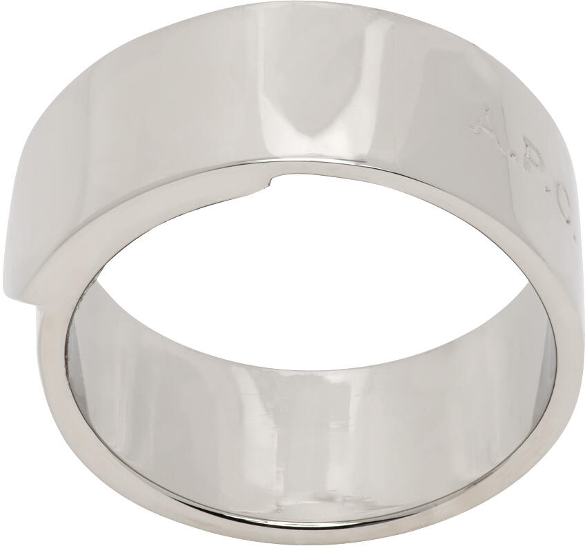 A.P.C. Silver Charly Fine Ring Cover