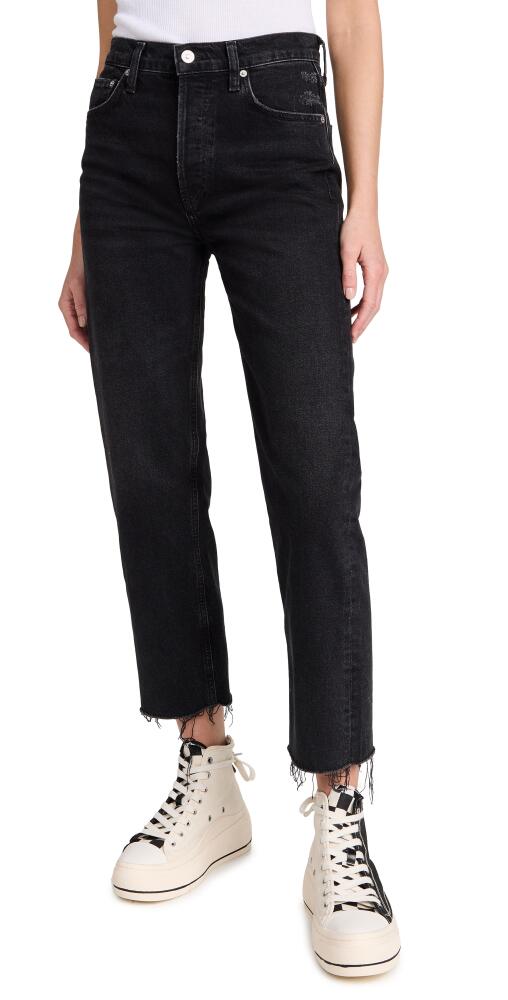 Citizens of Humanity Florence Wide Straight Jeans Stormy Cover