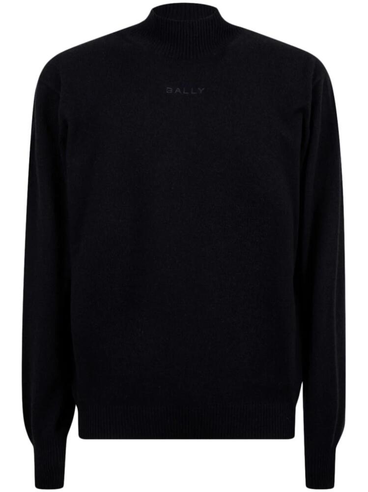 Bally mock-neck cashmere jumper - Blue Cover