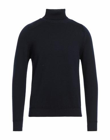 Jeordie's Man Turtleneck Midnight blue Merino Wool Cover