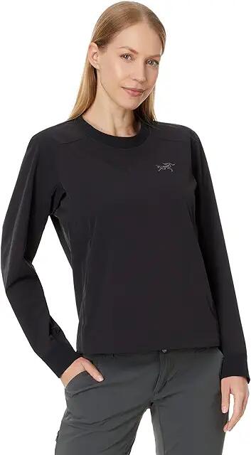 Arc'teryx Gamma Lightweight Crew (Black) Women's Clothing Cover