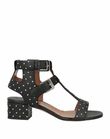 Laurence Dacade Woman Sandals Black Calfskin Cover