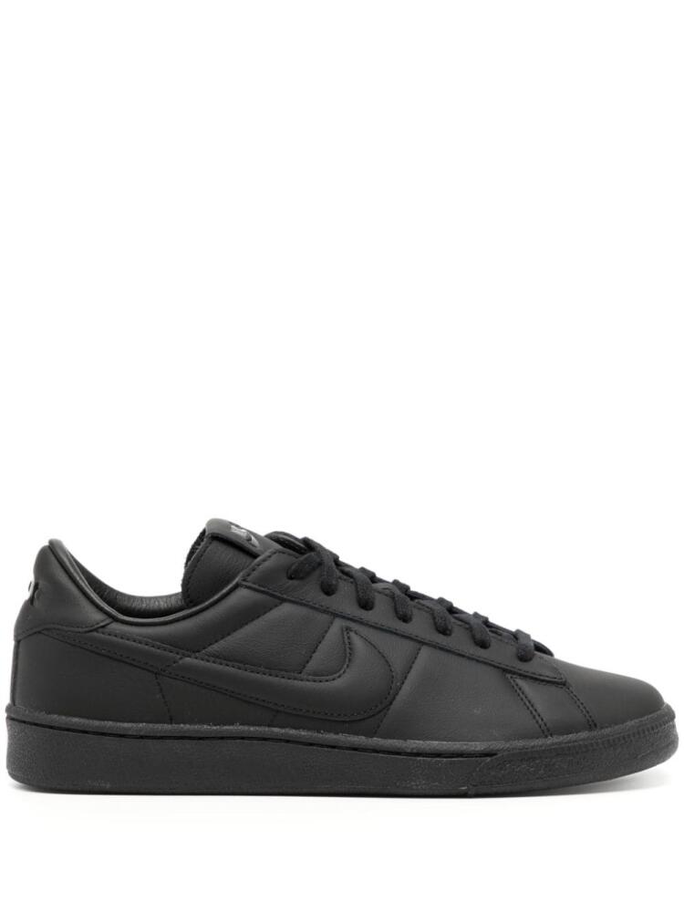 Black Comme Des Garçons x Nike lace-up leather sneakers Cover