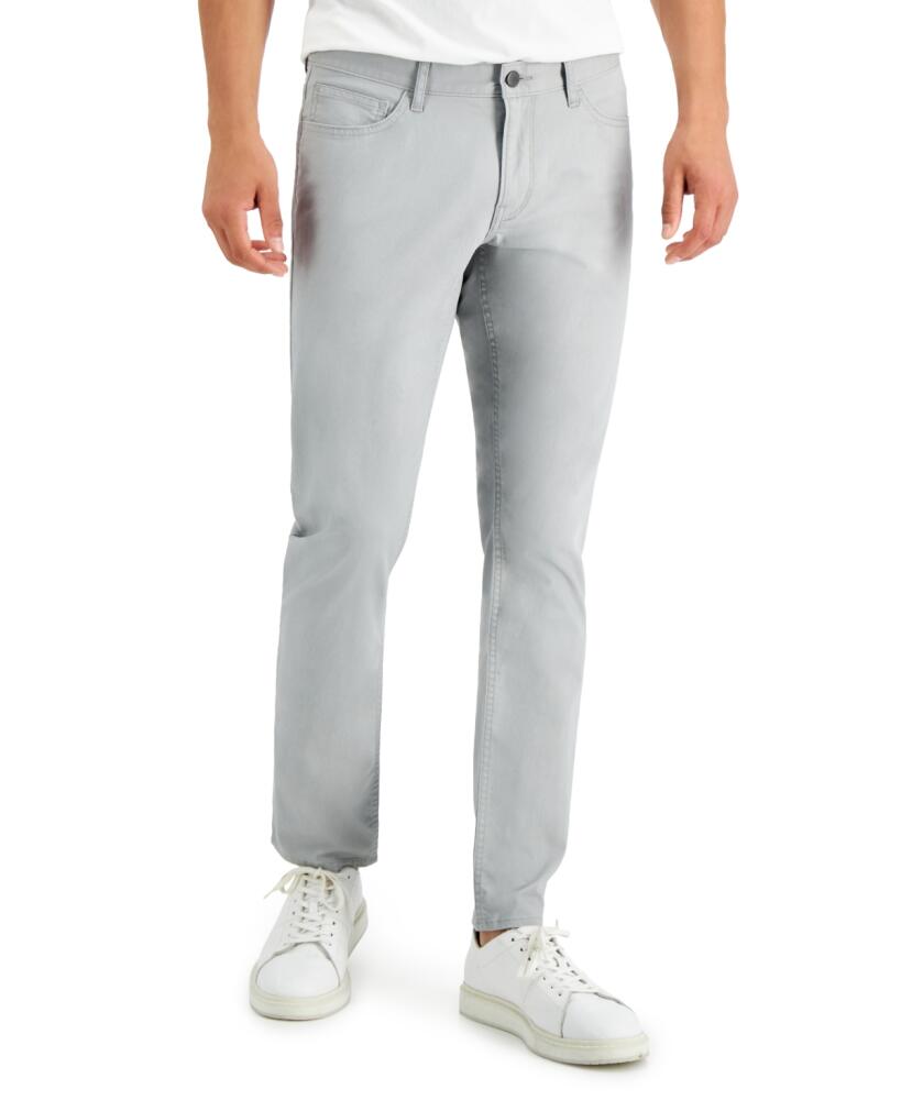 Michael Kors Men's Parker Slim-Fit Pants - Rock Grey Cover