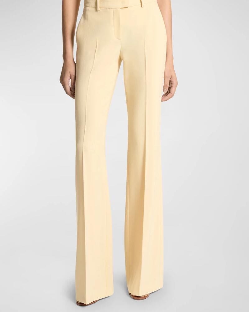 Michael Kors Collection Haylee Flare Crepe Trousers Cover