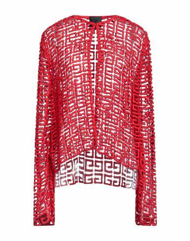 Givenchy Woman Sweater Red Viscose, Polyester Cover