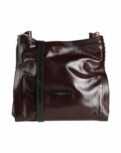 The Bridge Woman Cross-body bag Dark brown Leather Cover