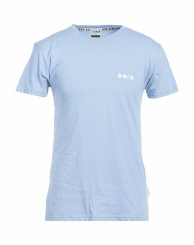 Berna Man T-shirt Sky blue Cotton Cover