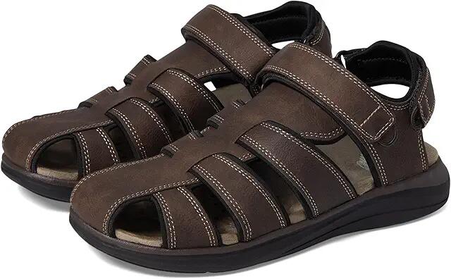 Dockers Byrd (Dark Brown/Black) Men's Sandals Cover