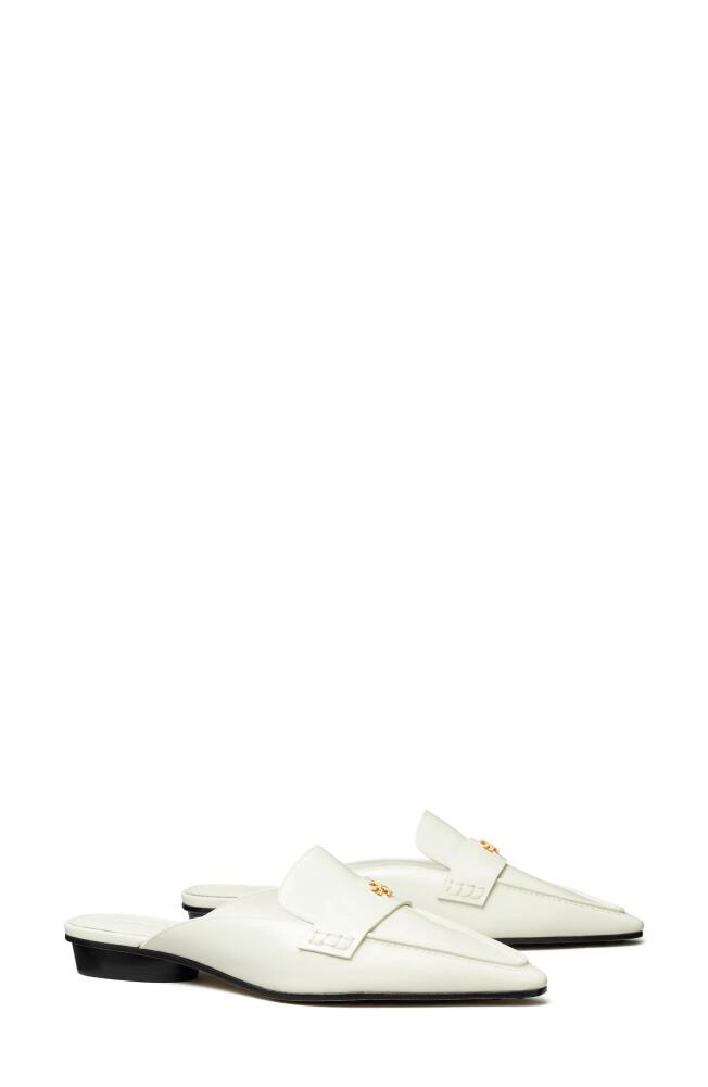 Tory Burch Pointed Toe Mule in Pearl Cover