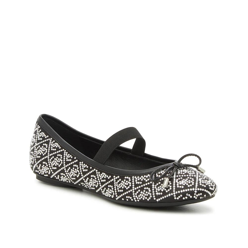 Guess Kairoe Mary Jane Flat | Women's | Black/Silver Cover