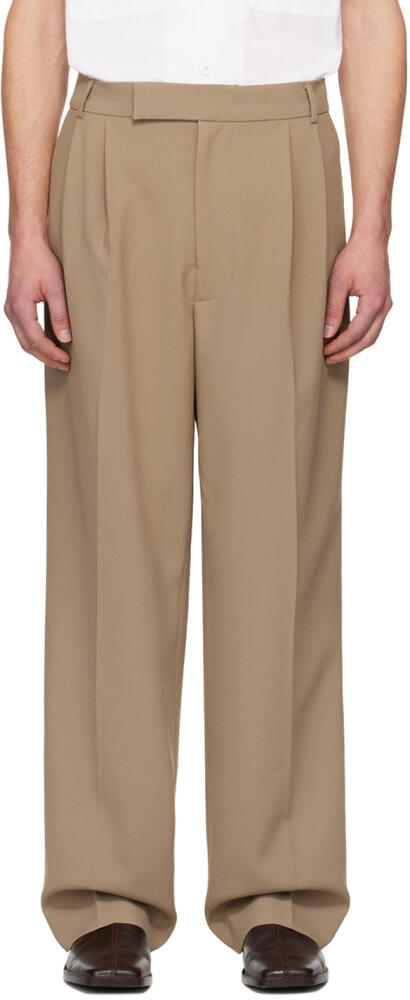 The Frankie Shop Beige Beo Trousers Cover