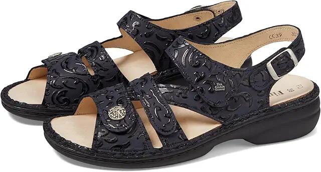 Finn Comfort Gomera-S (Blue Arabesque) Women's Sandals Cover