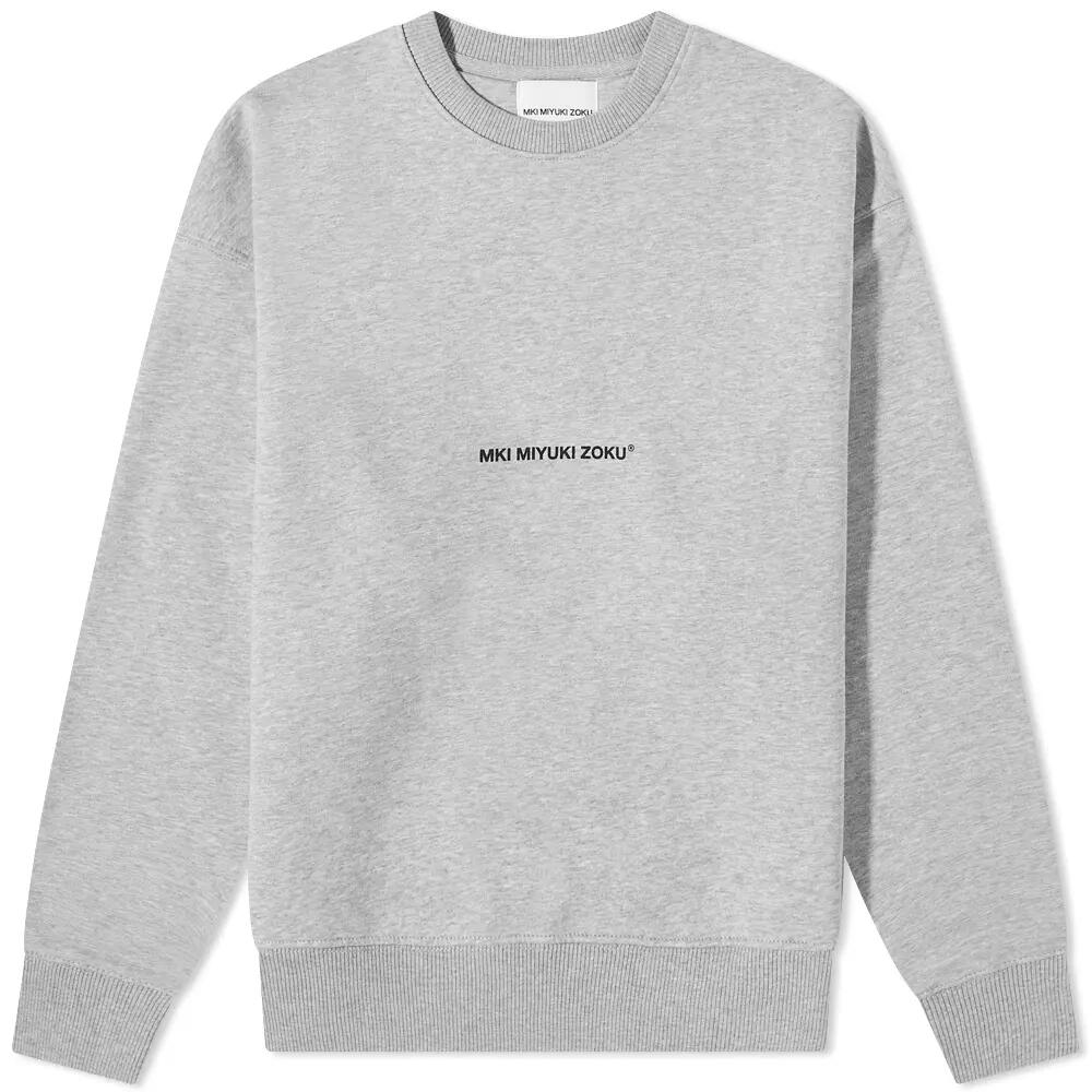 MKI Men's Staple Crew Sweat in Grey Cover