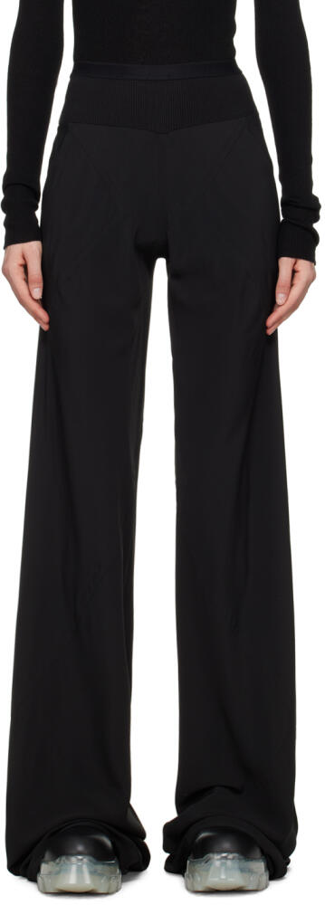 Rick Owens Black Bias Lounge Pants Cover