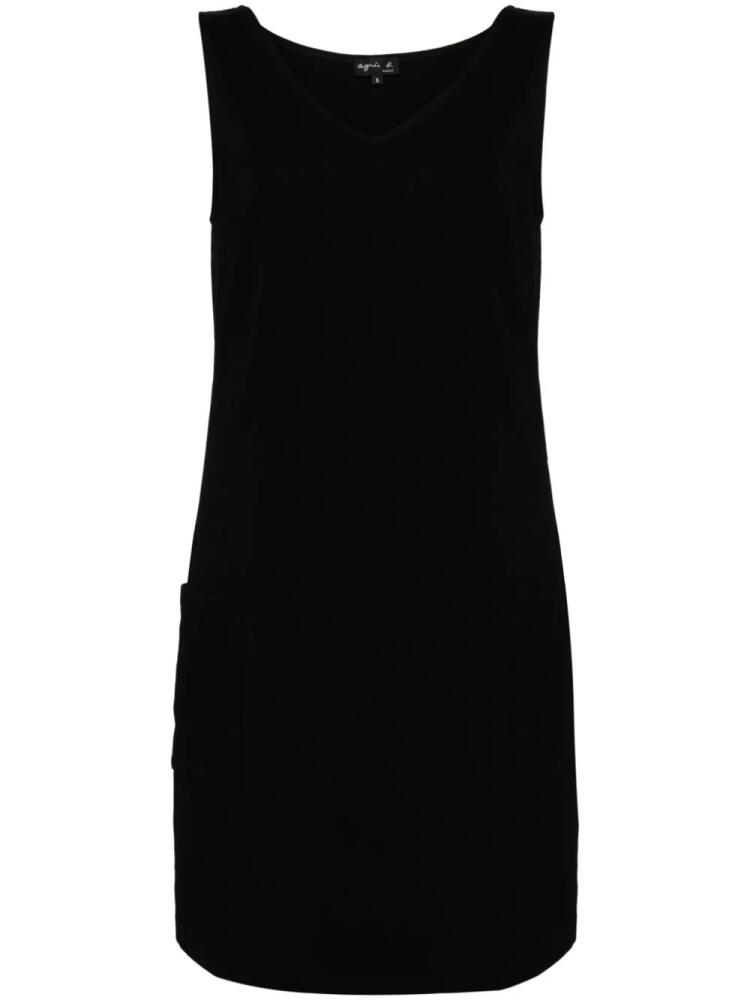 agnès b. press-stud dress - Black Cover