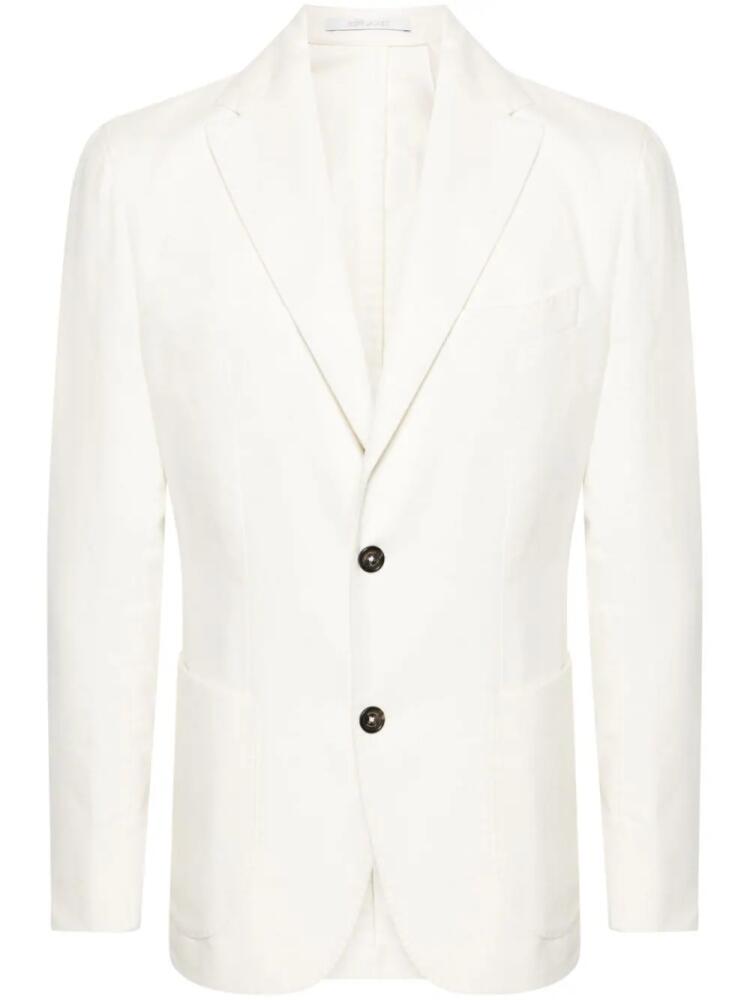 Eleventy single-breasted blazer - White Cover