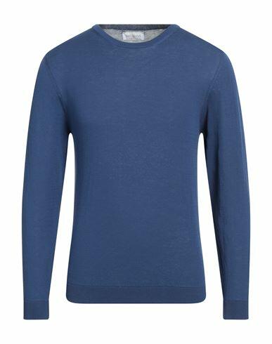 Bellwood Man Sweater Blue Cotton Cover