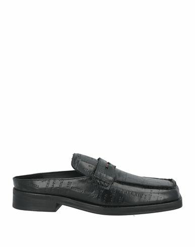 Martine Rose Man Mules & Clogs Black Leather Cover