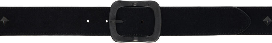 NEEDLES Black Square Studs Belt Cover