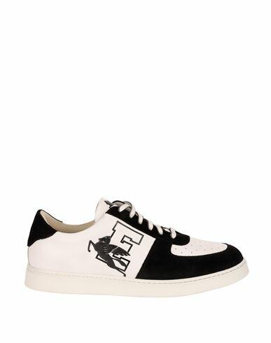 Etro Etro Leather Sneakers Man Sneakers White Leather Cover