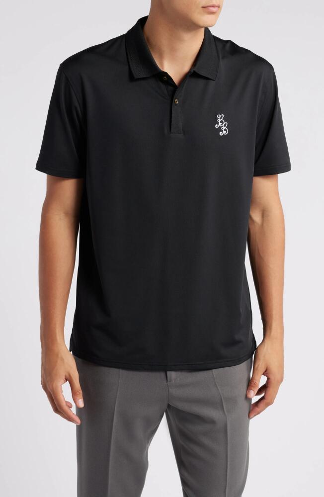 BOGEY BOYS Essential Athletic Polo in Black Cover