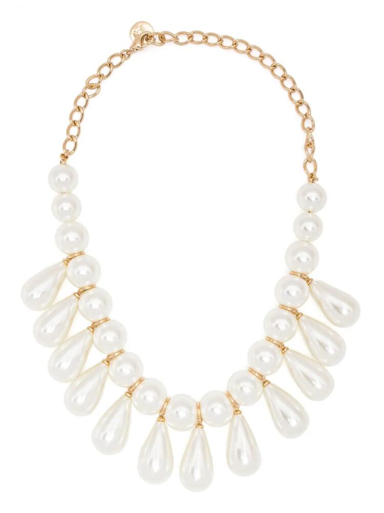 Carolina Herrera pearl necklace - Neutrals Cover