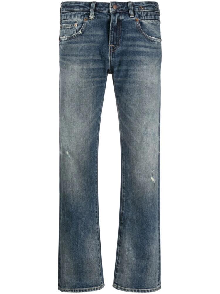 R13 mid-rise boyfriend jeans - Blue Cover