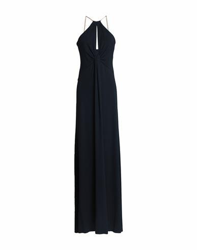 Anna Molinari Woman Maxi dress Black Viscose, Elastane Cover