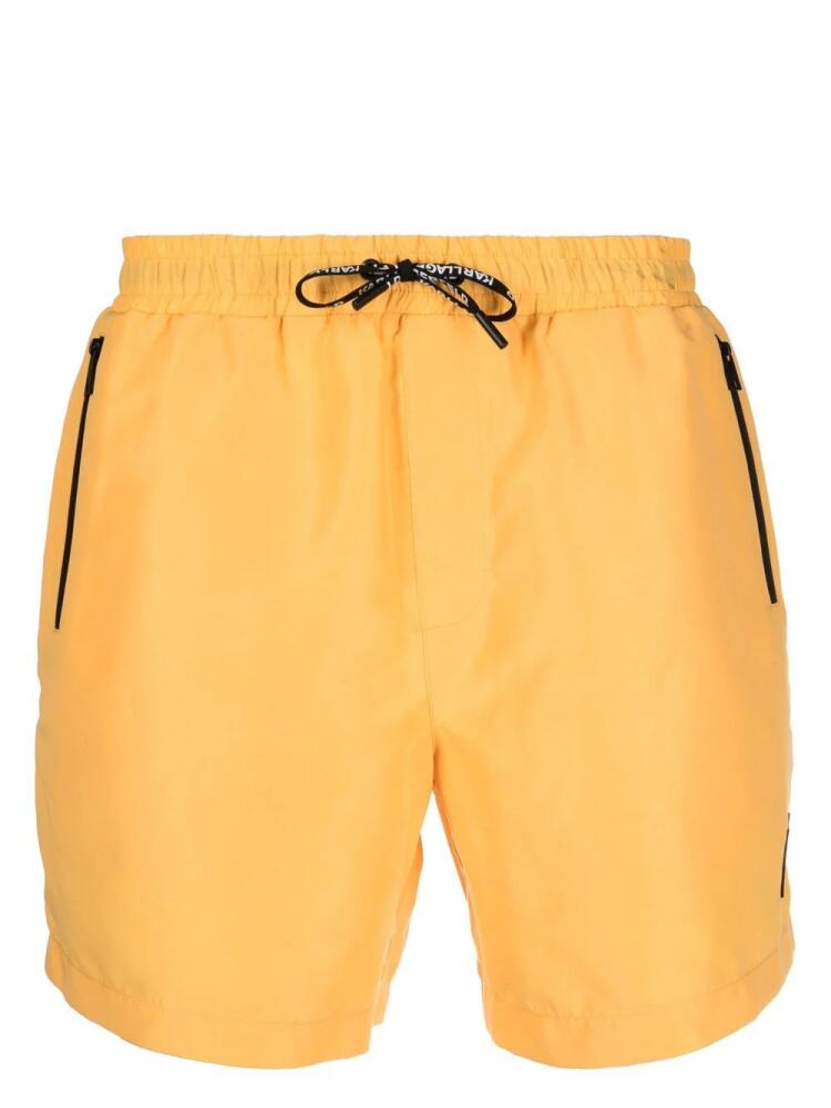 Karl Lagerfeld Tonal Med board shorts - Yellow Cover