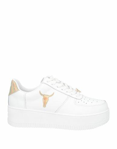 Windsor Smith Woman Sneakers White Soft Leather Cover