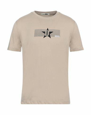 Dooa Man T-shirt Beige Cotton Cover