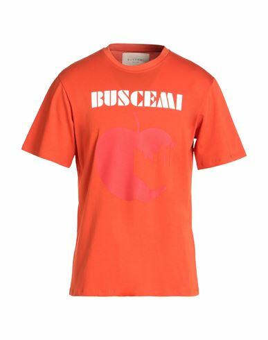 Buscemi Man T-shirt Tomato red Cotton Cover