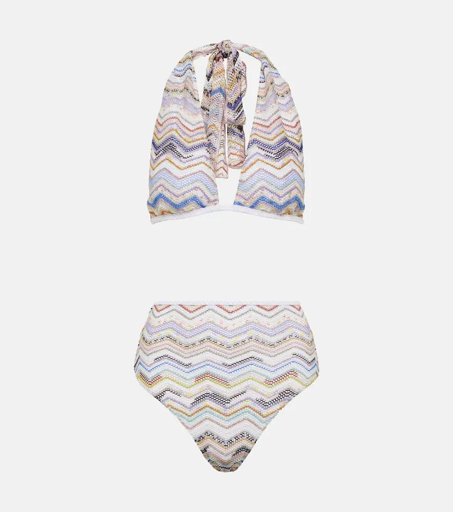 Missoni Mare Zig Zag halterneck bikini Cover