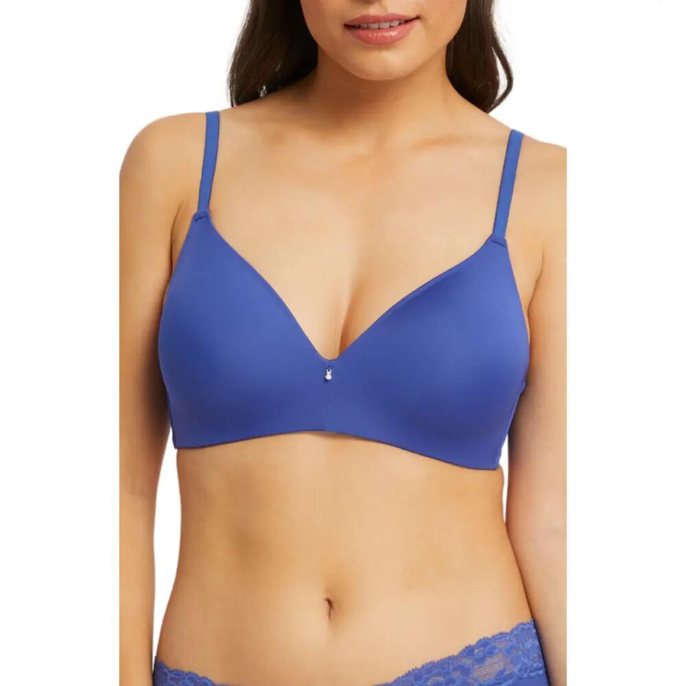 Montelle Intimates Wireless Convertible T-Shirt Bra in Sapphire Cover