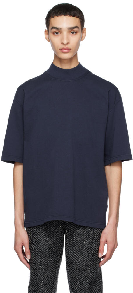 Bottega Veneta Navy Heavy T-Shirt Cover