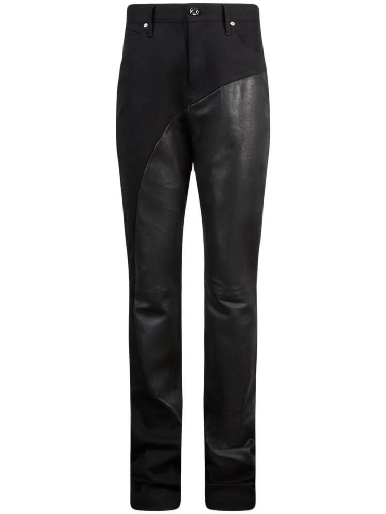 RTA Arwen straight-leg trousers - Black Cover