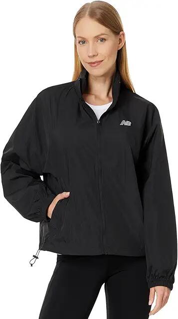 New Balance New Balance Women's Athletics Packable Jacket (Black) Women's Jacket Cover