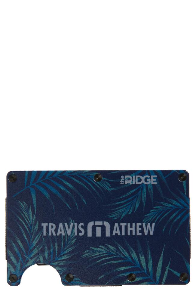 the Ridge Ridge Travis Mathew Wallet in Tm Floral Cover